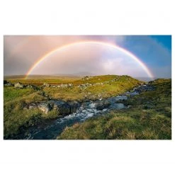 Komar Papier peint intissé Coloured Faeroer - Intissé - Multicolore