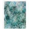 Komar Papier peint intissé Palm Canopy - Intissé - Vert / Blanc