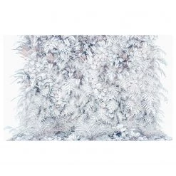 Komar Papier peint intissé Vertical Garden - Intissé - Gris / Bleu