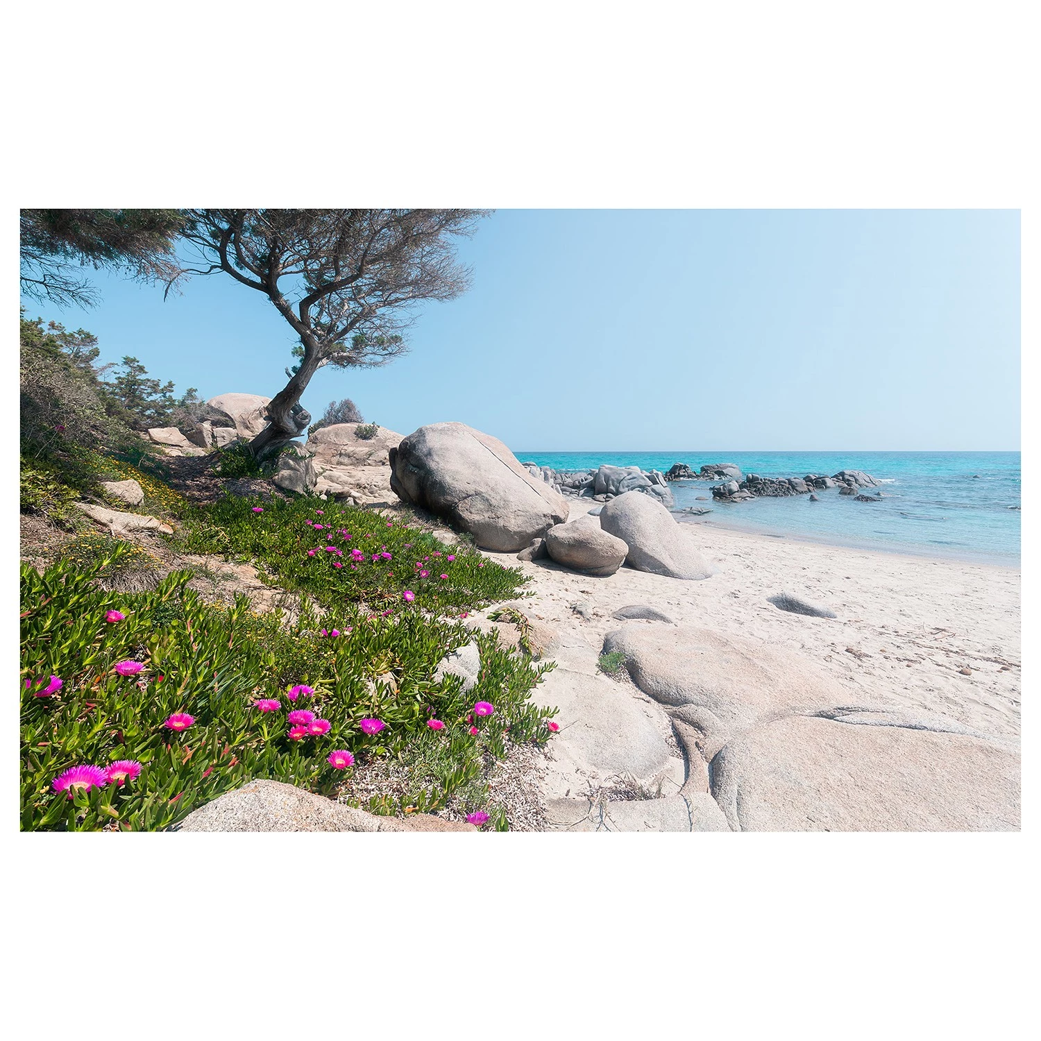 Komar Papier peint intissé Méditerranée I - Intissé - Multicolore