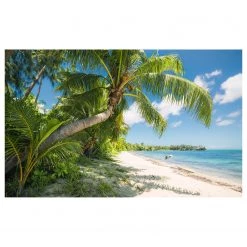 Komar Papier peint intissé Fiji Dreams Boat - Intissé - Multicolore