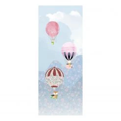 Komar Papier peint intissé Happy Balloon Panel - Intissé - Multicolore