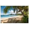 Komar Papier peint intissé Plage paradisiaque - Intissé - Multicolore