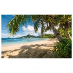 Komar Papier peint intissé Plage paradisiaque - Intissé - Multicolore