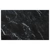 Komar Papier peint intissé Marble Nero - Intissé - Noir - Largeur : 400 cm