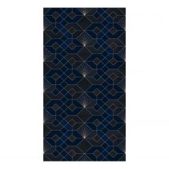 Komar Papier peint intissé Coquilles Nuit - Intissé - Bleu