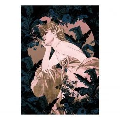 Komar Papier peint intissé Songes Bleu - Intissé - Multicolore