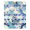 Komar Papier peint intissé Geometric Blue - Intissé - Bleu / Violet / Blanc
