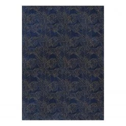 Komar Papier peint intissé Feuille d'Or - Intissé - Bleu