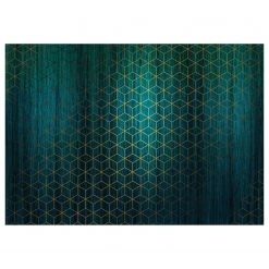 Komar Papier peint intissé Mystique Vert - Intissé - Bleu / Turquoise / Vert