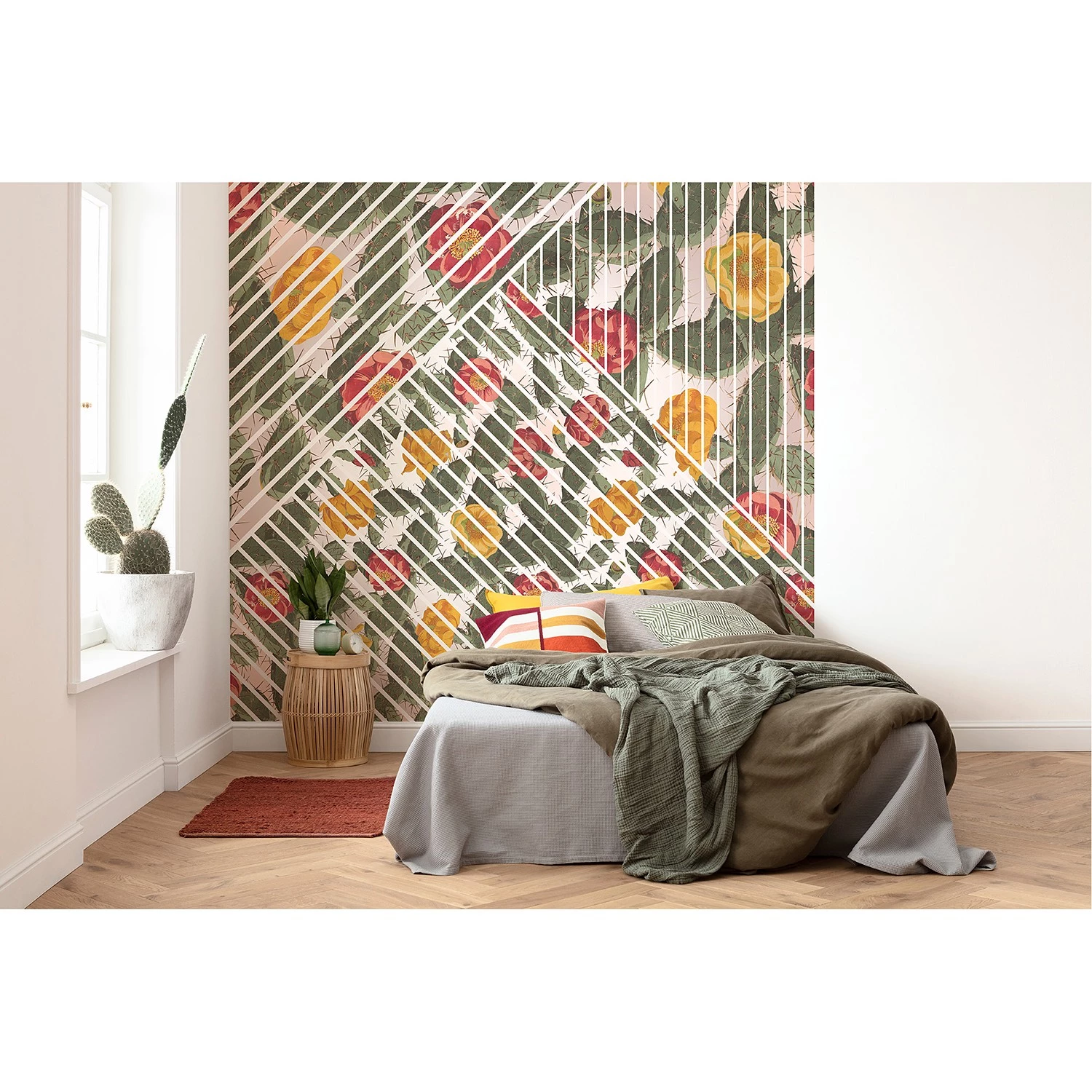 Komar Papier peint intissé Cactus - Intissé - Multicolore – Image 3