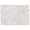 Komar Papier peint intissé Feathered - Intissé - Blanc / Gris