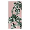 Komar Papier peint intissé Monstera Rosé I - Intissé - Vert / Rose