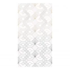 Komar Papier peint intissé Coquilles Blanches - Intissé - Noir / Blanc