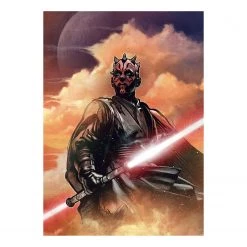 Komar Papier peint Star Wars Darth Maul - Intissé - Multicolore