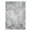 Komar Papier peint intissé Flower Fossil - Intissé - Bleu / Argenté / Gris