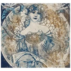 Komar Papier peint intissé Porcelaine - Intissé - Multicolore