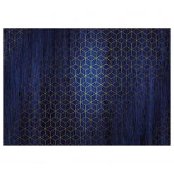 Komar Papier peint intissé Mystique Bleu - Intissé - Violet / Blanc