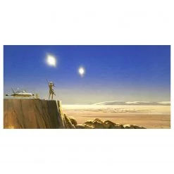 Komar Papier peint Star Wars RMQ Mos Eisley - Intissé - Multicolore