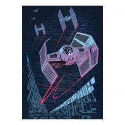 Komar Papier peint Star Wars TIE Fighter - Intissé - Multicolore