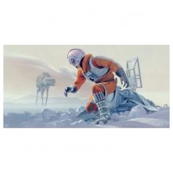 Komar Papier peint Star Wars Hoth Battle Pilot - Intissé - Multicolore
