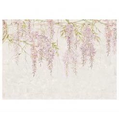 Komar Papier peint intissé Wisteria - Intissé - Multicolore