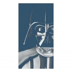 Komar Papier peint Star Wars Icons Vader - Intissé - Noir / Blanc