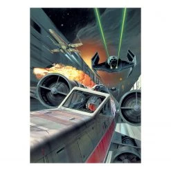 Komar Papier peint Star Wars Death Star - Intissé - Multicolore