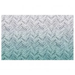 Komar Papier peint intissé Herringbone Mint - Largeur : 400 cm