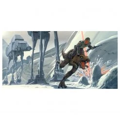 Komar Papier peint Star Wars Hoth Battle - Intissé - Multicolore