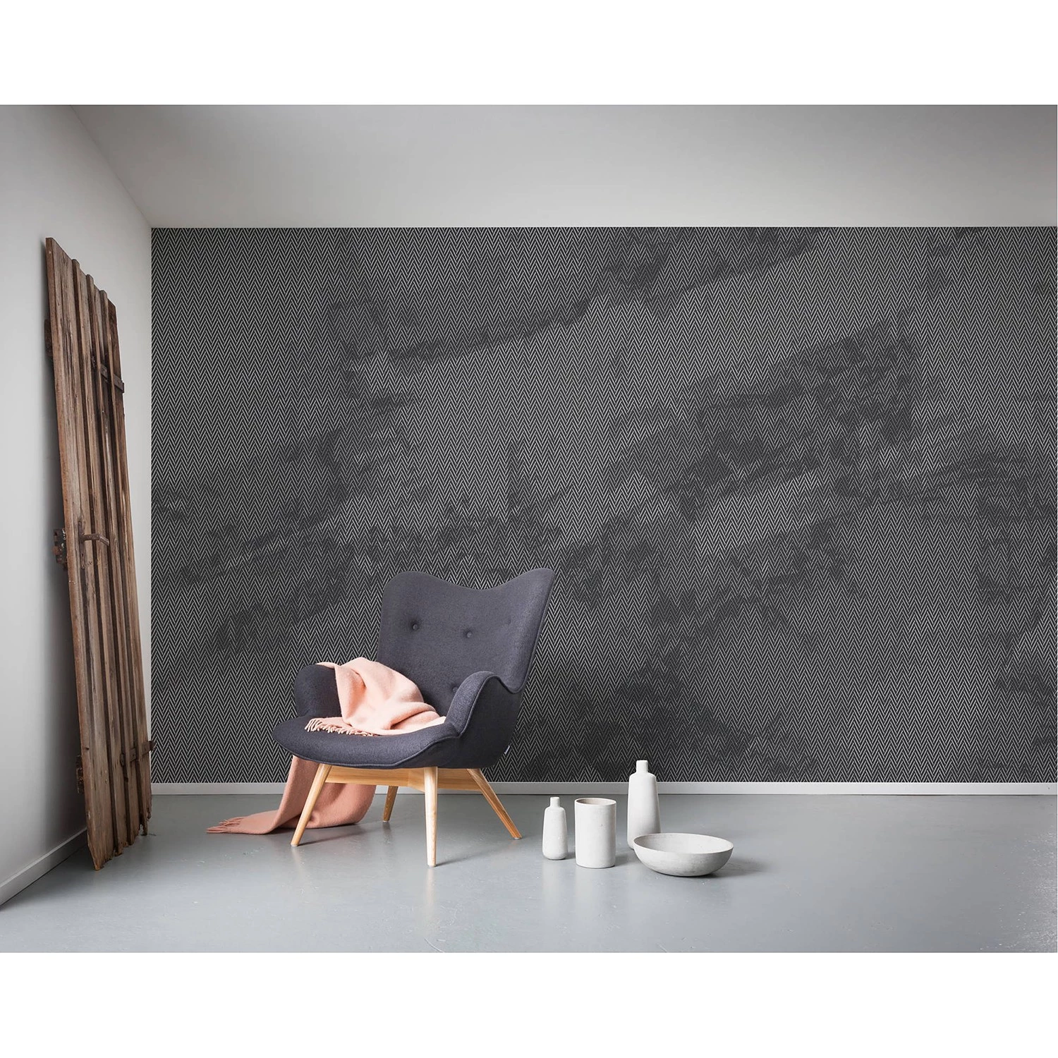 Komar Papier peint intissé Maya Tweed II - Intissé - Multicolore – Image 2