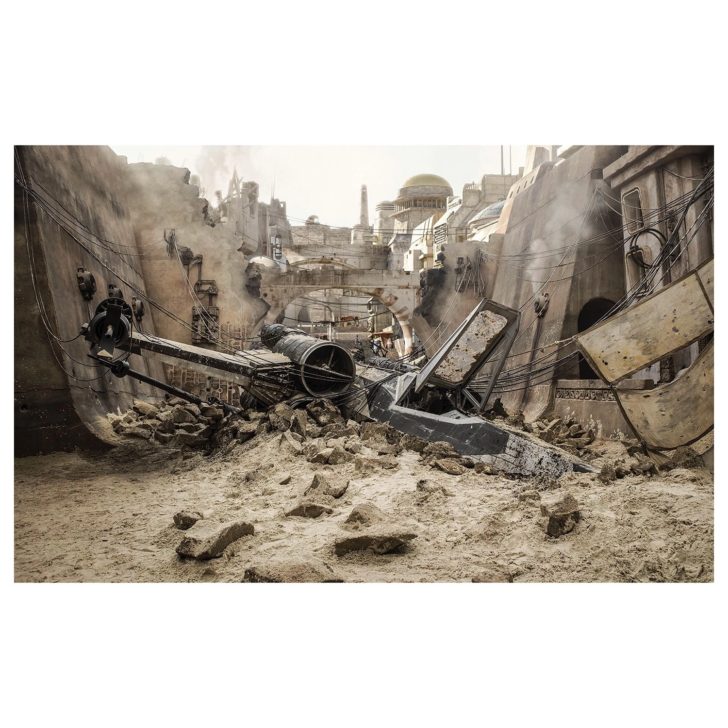 Komar Papier peint intissé Star Wars XWing - Intissé - Multicolore