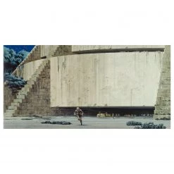 Komar Papier peint Star Wars Yavin Temple - Intissé - Multicolore