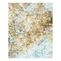 Komar Papier peint intissé Mix Map - Intissé - Multicolore