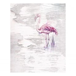 Komar Papier peint intissé Pink Flamingo - Intissé - Multicolore