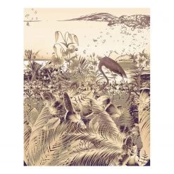 Komar Papier peint intissé Fantasia Dark - Intissé - Multicolore