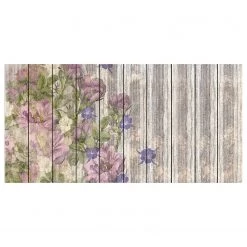 Komar Papier peint intissé Vintage Rose - Intissé - Multicolore - Largeur : 400 cm