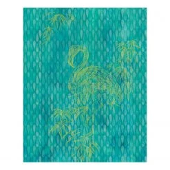 Komar Papier peint intissé Wild Flamingo - Intissé - Multicolore