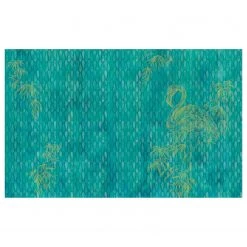Komar Papier peint intissé Wild Flamingo - Intissé - Multicolore