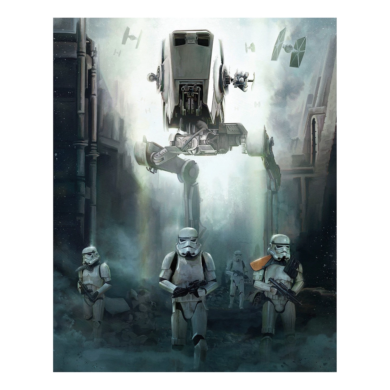 Komar Papier peint Star Wars Imperial Forces - Intissé - Multicolore - Largeur : 200 cm