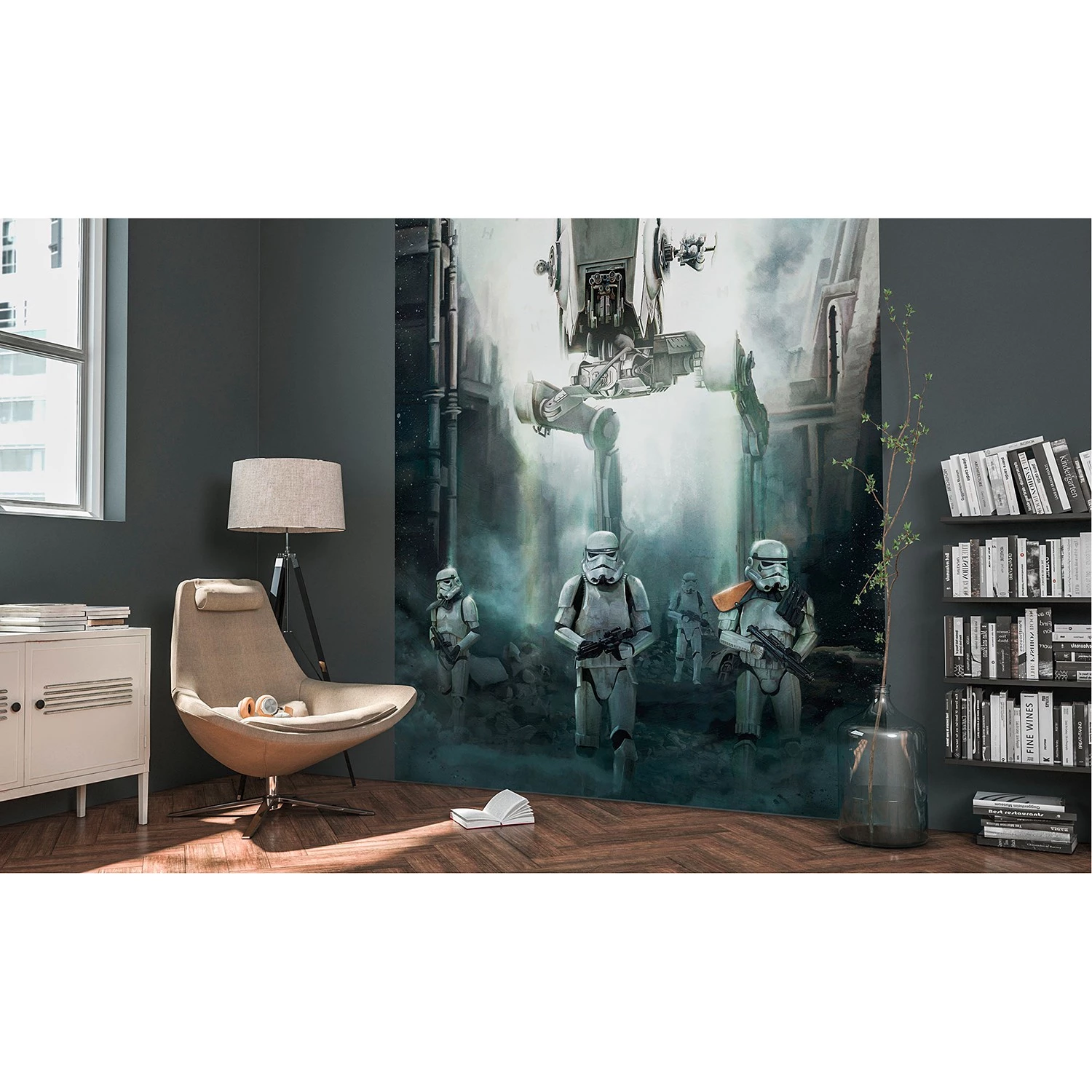 Komar Papier peint Star Wars Imperial Forces - Intissé - Multicolore - Largeur : 200 cm – Image 2