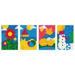 Artgeist Peinture par numéro - Saisons - Toile - Multicolore