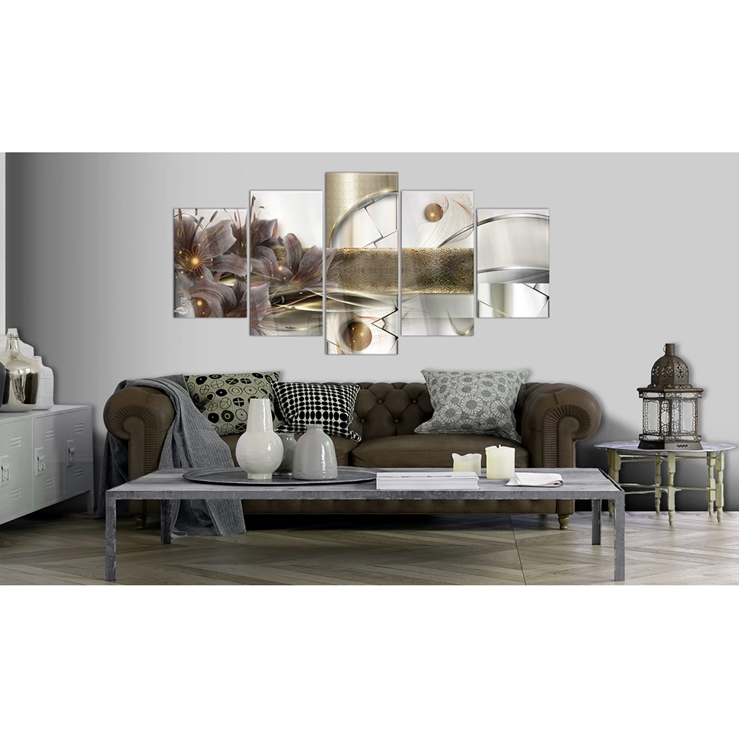 Artgeist Tableau déco plexiglas Garden of Space - Plexiglas - Rouge - 100 x 50 cm – Image 2