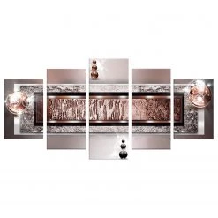 Artgeist Tableau déco Autumn Dream - Toile - Marron - 100 x 50 cm