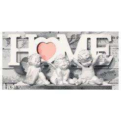 Artgeist Peinture par numéro - Ange (Home) - Toile - Rouge