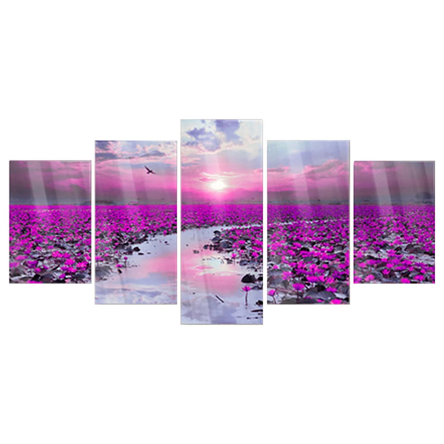 Artgeist Tableau déco plexiglas River of Magic - Tableau déco plexiglas - Bleu - 200 x 100 cm