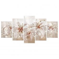 Artgeist Tableau déco plexiglas Music Gentleness - Tableau déco plexiglas - Rose - 200 x 100 cm