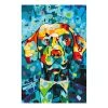 Artgeist Peinture par numéro - Chien - Toile - Multicolore