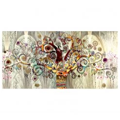 Artgeist Tableau déco Tree of Life - Toile - Multicolore - 120 x 60 cm