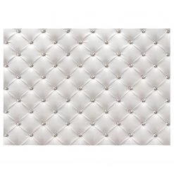 Artgeist Papier peint en intissé White Elegance - Papier peint en intissé premium - Blanc - 400 x 280 cm